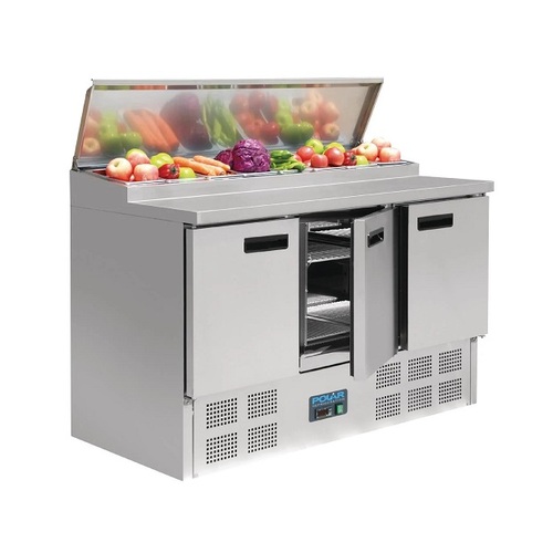 Polar G605-A G-Series Pizza Prep Counter Fridge 390Ltr - G605-A