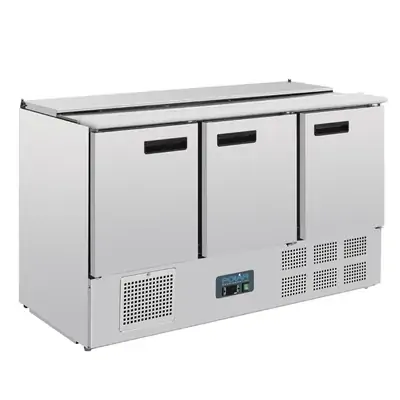 Polar G607-A G-Series Saladette Counter Fridge 368Ltr - G607-A