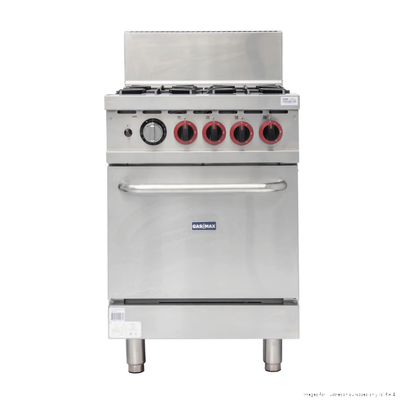 Gasmax GBS4TS - 4 Burner With Oven Flame Failure - GBS4TS