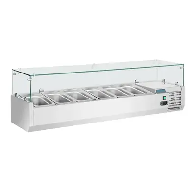 Polar GD876-A G-Series Countertop Prep Fridge 5x 1/3 GN & 1x 1/2 GN - GD876-A