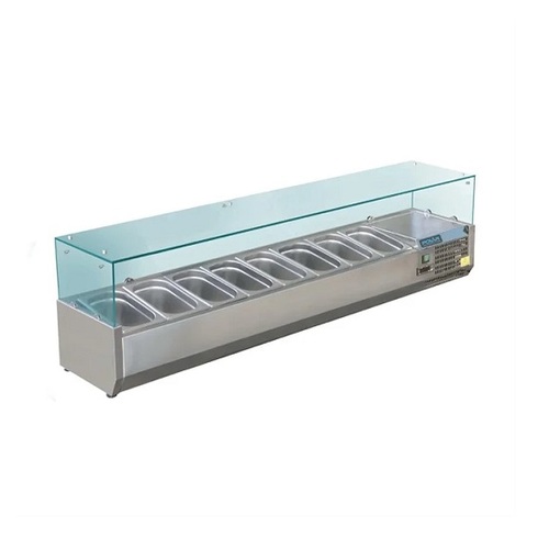 Polar GD877-A G-Series Countertop Prep Fridge 8x 1/3 GN - GD877-A