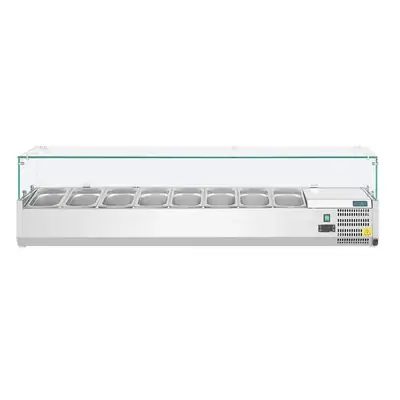 Polar GD877-A G-Series Countertop Prep Fridge 8x 1/3 GN - GD877-A