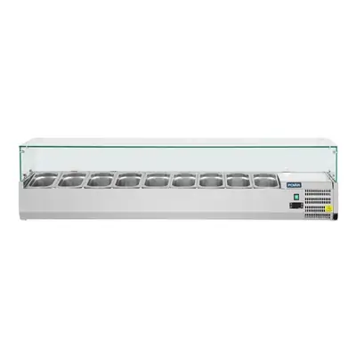 Polar GD878-A G-Series Countertop Prep Fridge 9x 1/3 GN - GD878-A