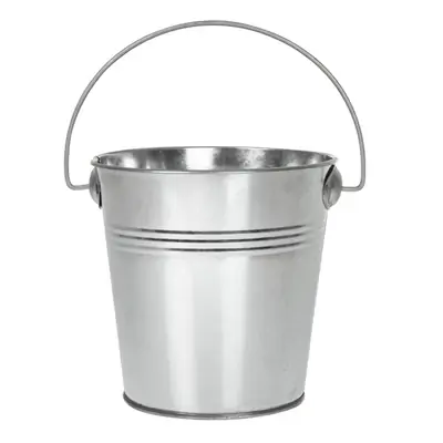Round Galvanised Bucket 132x135mm - GF247