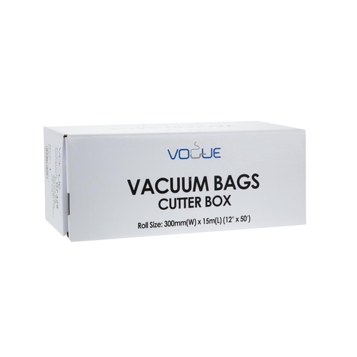 Vogue Vacuum Pack Roll with Cutter Edge 300mm x 15m - GF428