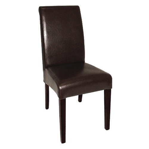 Bolero Curved Back Leather Chairs (Pack of 2) - GF956