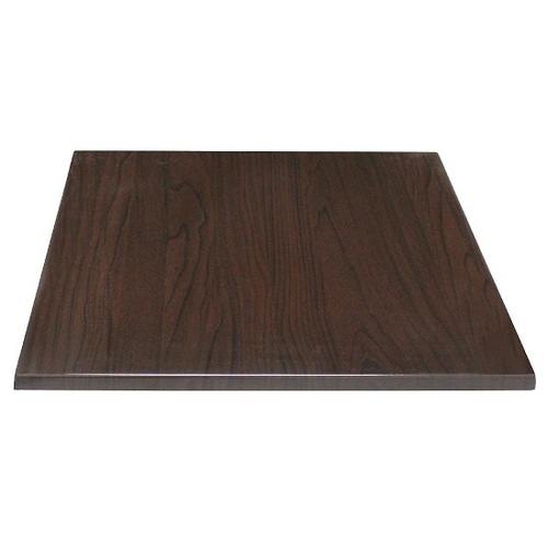 Bolero Square Table Top Dark Brown 700mm - GG639