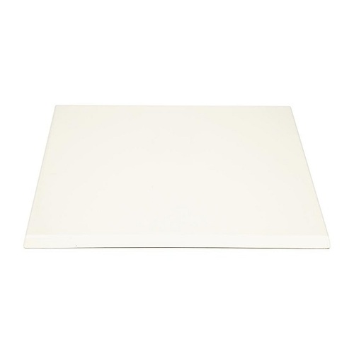 Bolero Square Table Top White 700mm - GG641