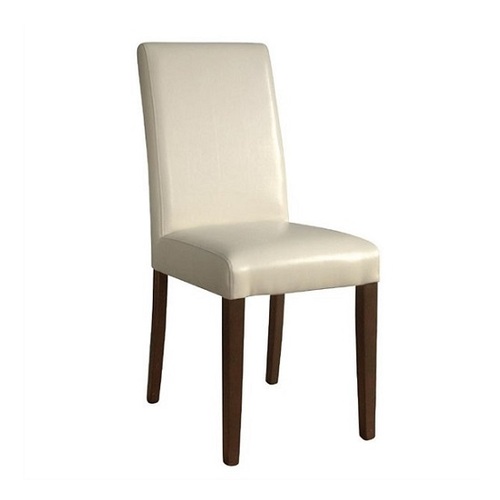 Bolero Faux Leather Dining Chairs Cream (Pack of 2) - GH444