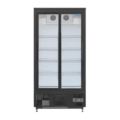 Polar GJ448-A G-Series Upright Back Bar Cooler with Sliding Doors 490Ltr - GJ448-A