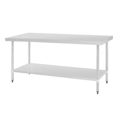  Vogue Stainless Steel Prep Table 1800x700x900mm - GJ504
