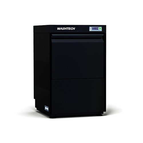 Washtech GL-B - Premium Undercounter Glasswasher/Dishwasher 450mm Rack - Black - GL-B