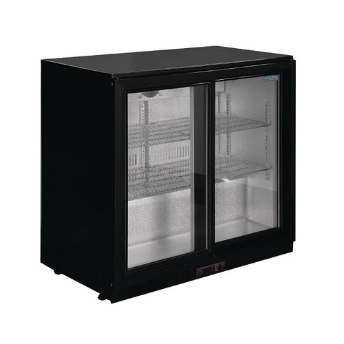 Polar GL010-A G-Series Under Counter Back Bar Cooler with Sliding Doors 198Ltr - GL010-A