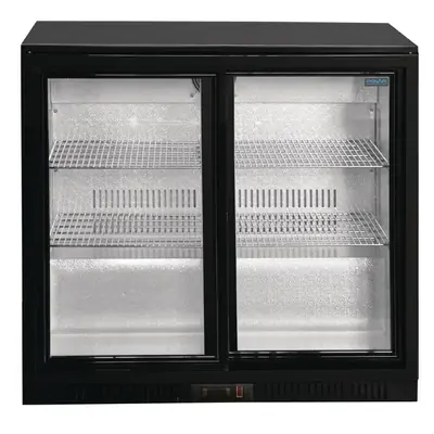 Polar GL010-A G-Series Under Counter Back Bar Cooler with Sliding Doors 198Ltr - GL010-A