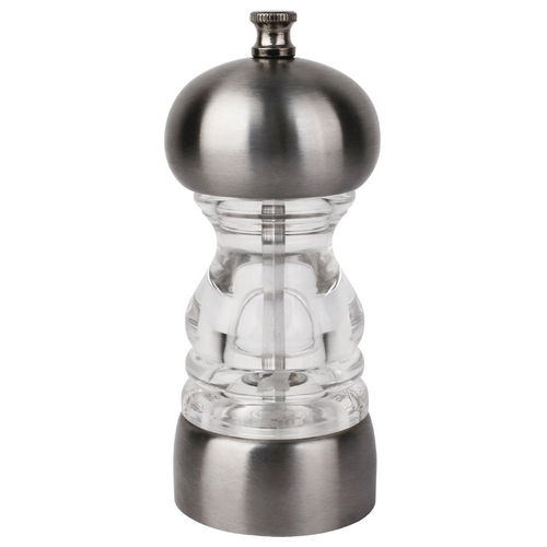 Olympia Stainless Steel Salt and Pepper Mill 135x55mm - GM233