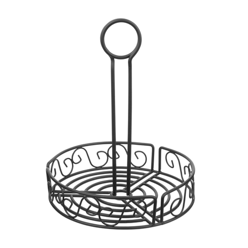Olympia Black Wire Condiment Holder 195x235mm - GM245