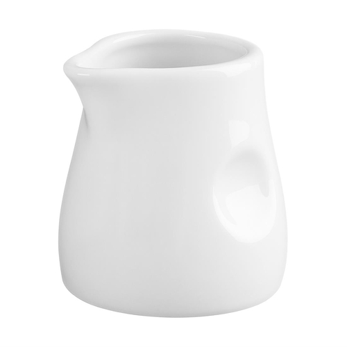 Olympia Whiteware Dimpled Milk Jug - 70ml 2.5oz (Box of 6) - GM366