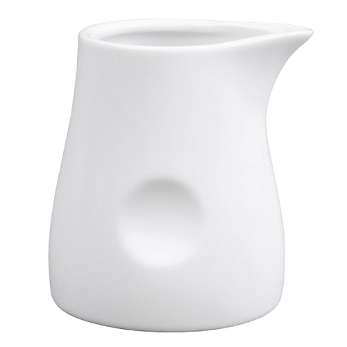 Olympia Whiteware Dimpled Milk Jug - 170ml 6oz (Box of 6) - GM367