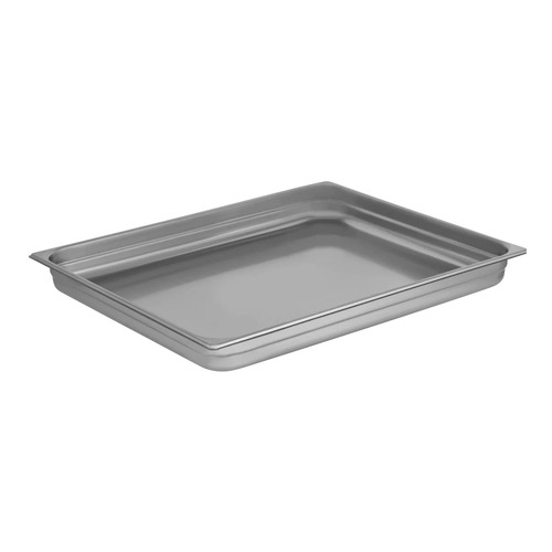Chef Inox Gastronorm Pan - 18/10 2/1 Size 65mm - GN-21065