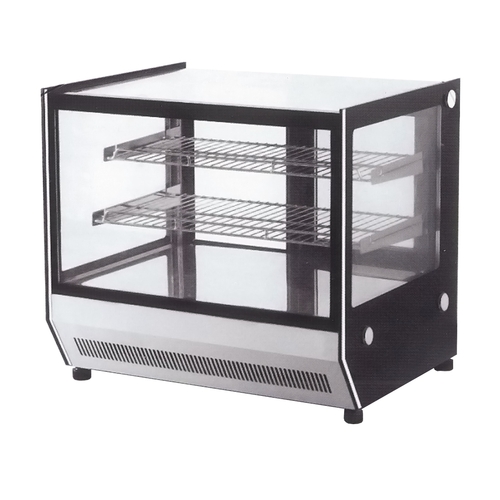 Bonvue GN-900RT - Counter Top Square Glass Cold Food Display 900mm - GN-900RT