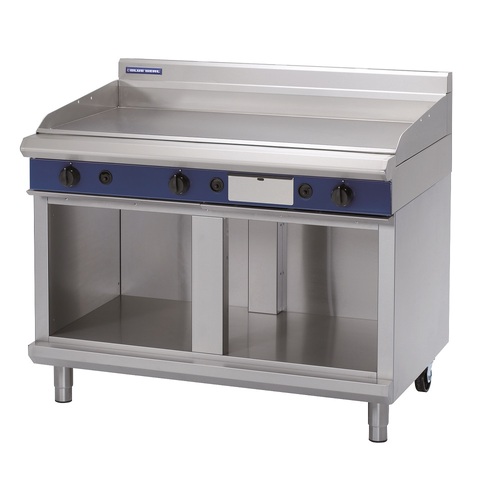 Blue Seal GP518-CB - 1200mm Gas Griddle with Cabinet Base - GP518-CB