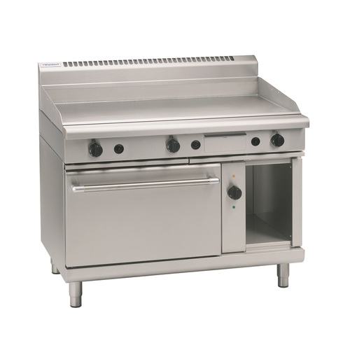 Waldorf GP8121GE - 1200mm Gas Griddle with Electric Static Oven - GP8121GE