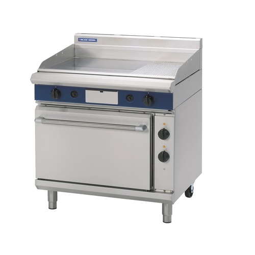 Blue Seal GPE506 - 900mm Gas Griddle with Electric Static Oven - GPE506