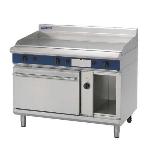 Blue Seal GPE58 - 1200mm Gas Griddle With Electric Convection Oven - GPE58