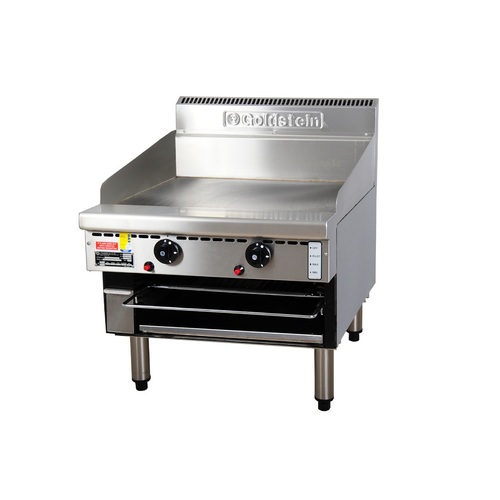 Goldstein GPGDBSA24 - 600mm Gas Griddle with Toaster - GPGDBSA24
