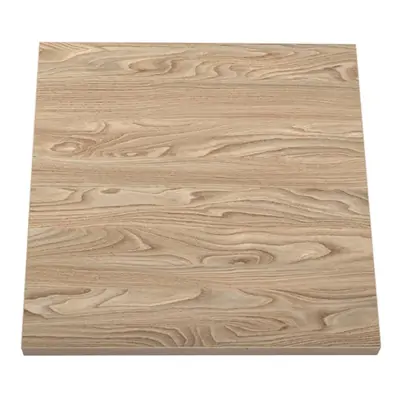 Bolero Pre-drilled Square Table Top Antique Natural 700mm - GR331