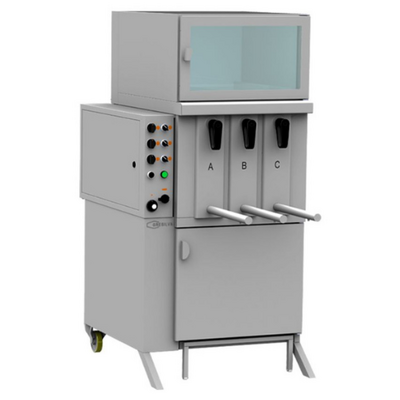 Gresilva GV3 3 Compartment Electric Vertical Grill System - GRE.V3.A10