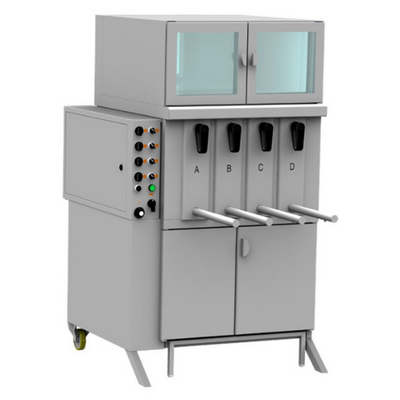 Gresilva GV4 4 Compartment Electric Vertical Grill System - GRE.V4.A10