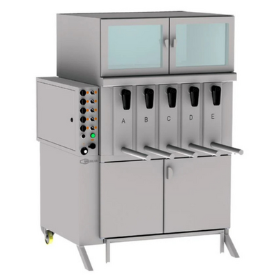 Gresilva GV5 5 Compartment Electric Vertical Grill System - GRE.V5.A10