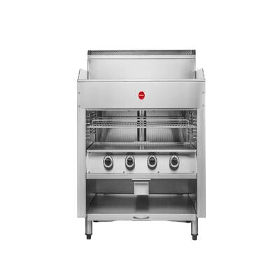Cookon GT-600 - Heavy Duty Gas Griddle with Toaster - 600mm - GT-600