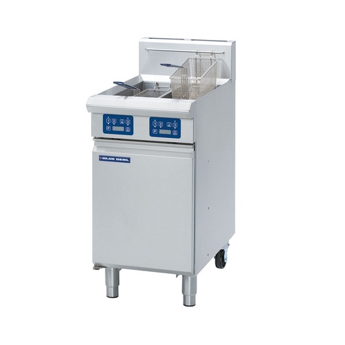 Blue Seal GT46E - Twin Pan Gas Fryer with Digital Display - 26 Litre - GT46E