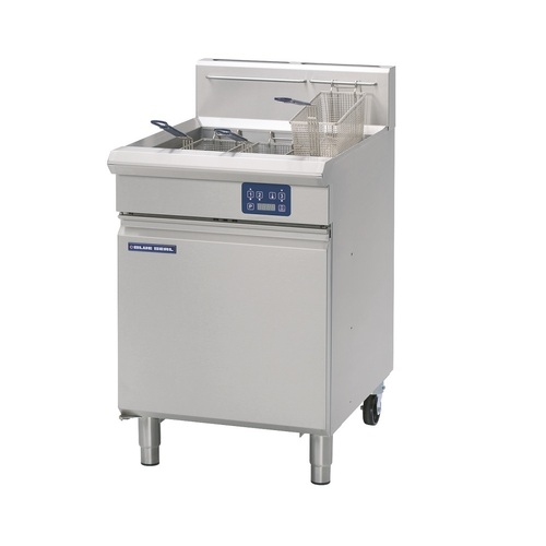 Blue Seal GT60E - Single Pan Gas Fryer with Digital Display - 31 Litre - GT60E