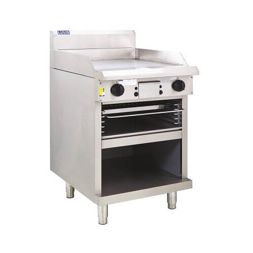 Luus GTS-6 - Gas 600mm Griddle with Toaster - GTS-6
