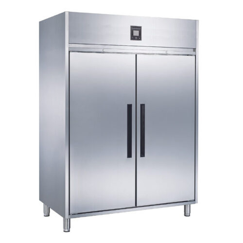 Glacian GUF2140 - 2 Door Upright Stainless Steel Freezer - GUF2140