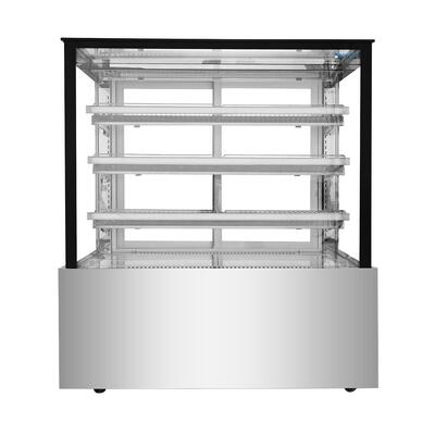 Bonvue H-SF840V - Heated Square Glass Display Cabinet - 1200mm - H-SF840V
