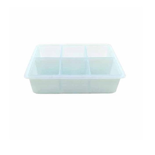 Silicone Ice Tray - 6 Cube - ICE6