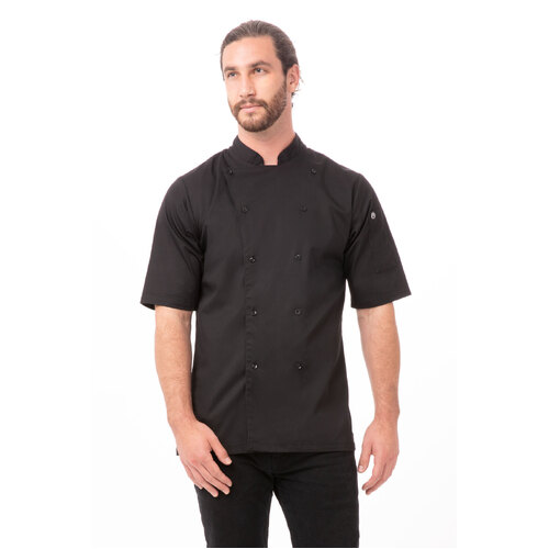 Chef Works Avignon Bistro Shirt - K150-BLK-S - K150-BLK-S