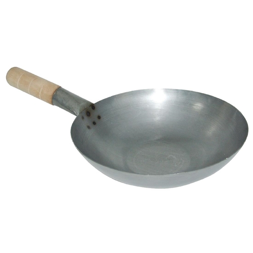 Vogue Wok Flat Base - 350mm 13 3/4" - K297