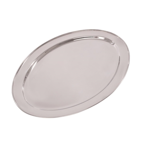 Oval Serving Tray St/St - 660mm 26" - K370