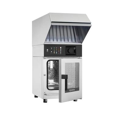 Giorik KB061WT.SF.H - Kore Compact Electric Combi Oven 6 X 1/1 GN - Filter & Recirculating Ventless Hood - KB061WT.SF.H
