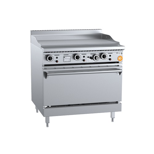 B+S K+ KOV-GRP9 Gas Grill Plate 900mm with Oven - KOV-GRP9