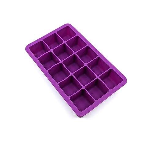 Silicone Ice Tray 15 Cube - Assorted Colours - KUV16