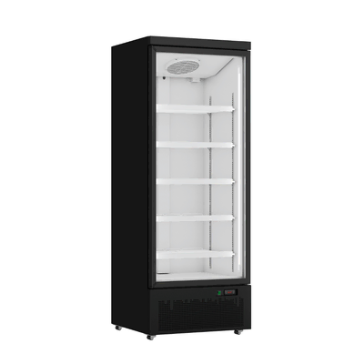 Thermaster LG-600BGBM - Single Door Supermarket Fridge Black - 614L - LG-600BGBM
