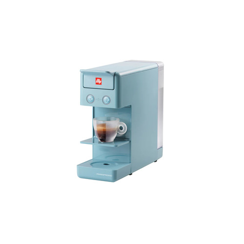 Illy Caffe Iperespresso Y3.3 Home Espresso Capsule Coffee Machine - Sky Blue - LY-Y3.3BLU