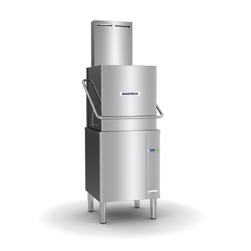 Washtech M2C - Professional Passthrough Dishwasher with Heat Condensing Unit - M2C