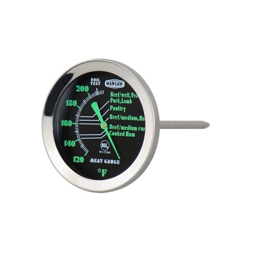 Man Law Meat Gauge with Glow In The Dark Dial - MAN-T720CBBQ